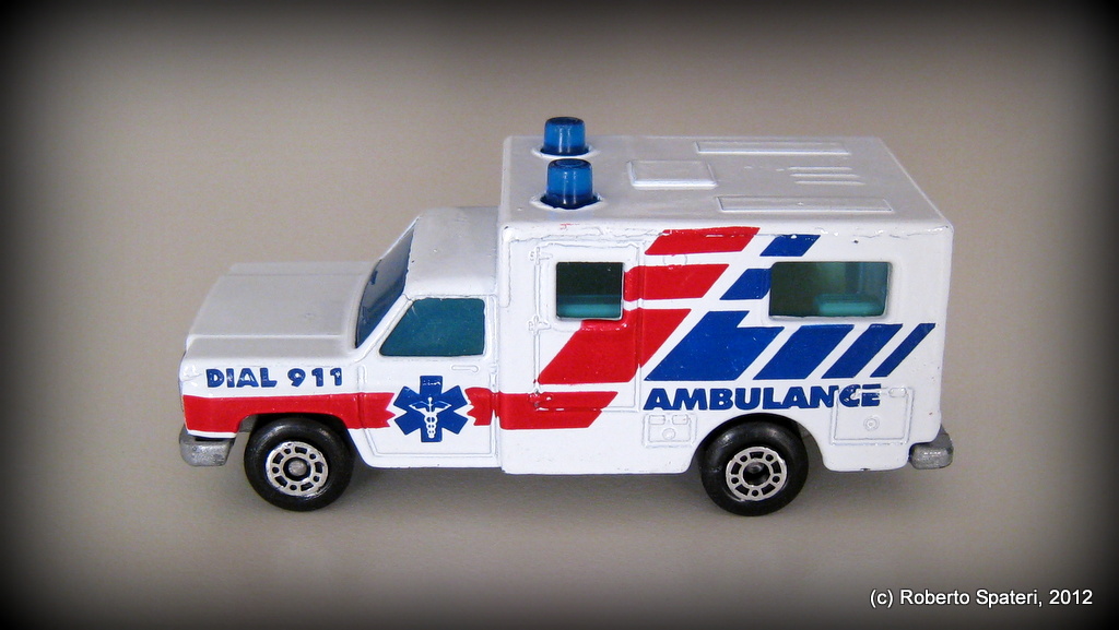 Matchbox  Ambulance (n.)